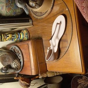 Melissa sandals. Nude size 10